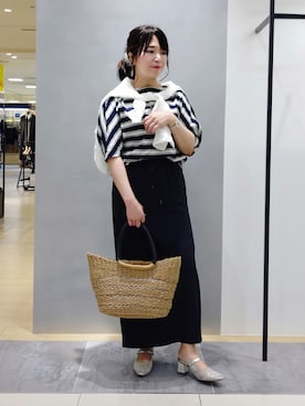 TOMOMIさん(レディース・153cm)の夏コーディネート