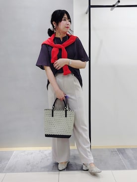 TOMOMIさん（レディース・153cm）の夏コーディネート
