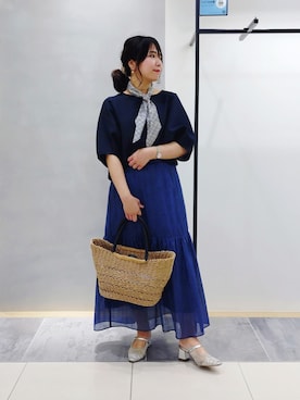 TOMOMIさん(レディース・153cm)の夏コーディネート