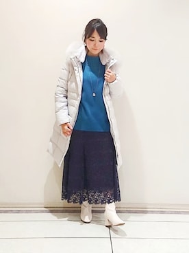 TOMOMIさん(レディース・153cm)の冬コーディネート