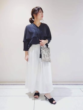 TOMOMIさん（レディース・153cm）の冬コーディネート