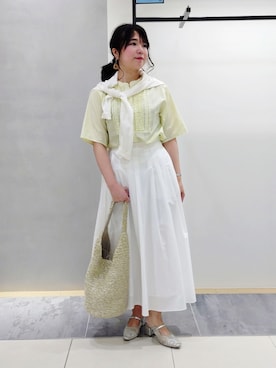 TOMOMIさん(レディース・153cm)の夏コーディネート