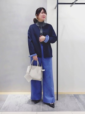 TOMOMIさん（レディース・153cm）の冬コーディネート