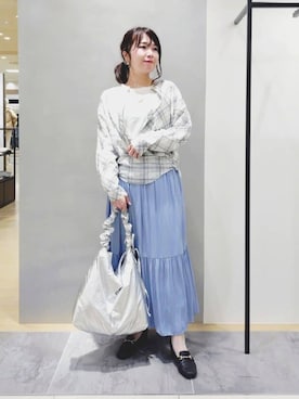 TOMOMIさん（レディース・153cm）の春コーディネート