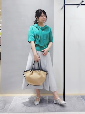 TOMOMIさん(レディース・153cm)の夏コーディネート