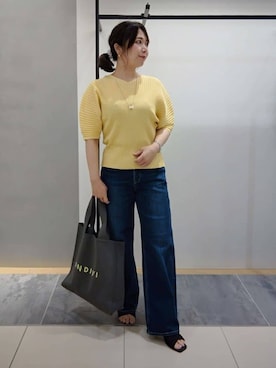 「grove（グローブ）のアイテム」を使った、TOMOMIさん（レディース・153cm）の春コーディネート