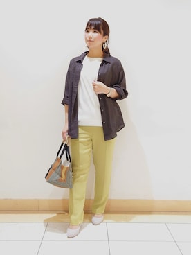 TOMOMIさん（レディース・153cm）の春コーディネート