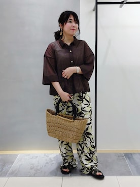 TOMOMIさん(レディース・153cm)の夏コーディネート