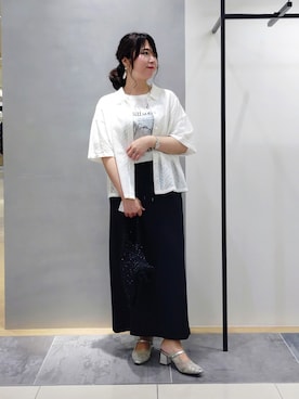 TOMOMIさん(レディース・153cm)の夏コーディネート