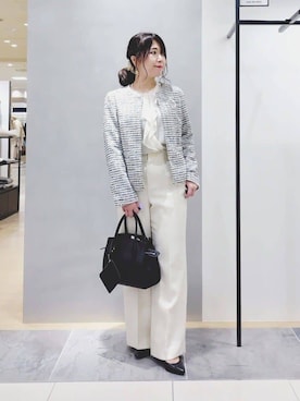 TOMOMIさん(レディース・153cm)の夏コーディネート