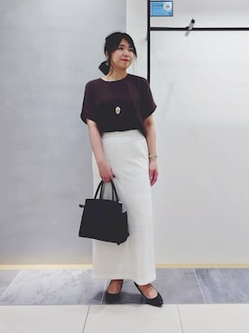 TOMOMIさん(レディース・153cm)の夏コーディネート