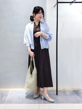 TOMOMIさん(レディース・153cm)の夏コーディネート