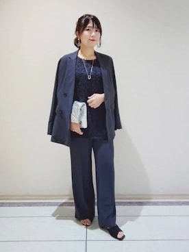 TOMOMIさん（レディース・153cm）の冬コーディネート