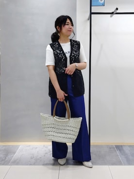TOMOMIさん(レディース・153cm)の夏コーディネート