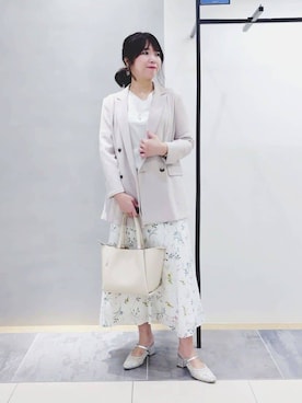 TOMOMIさん（レディース・153cm）の春コーディネート