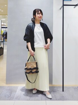 TOMOMIさん（レディース・153cm）の春コーディネート