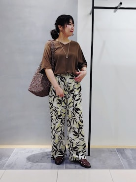 TOMOMIさん(レディース・153cm)の夏コーディネート
