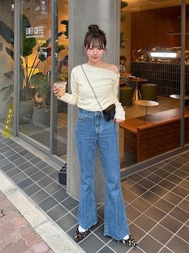 とらまめ(りなぎ)さん（レディース・153cm）の夏コーディネート