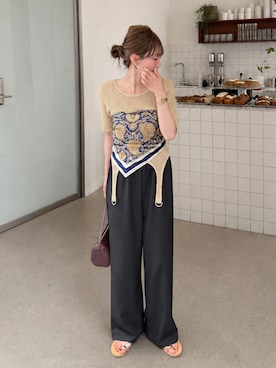 とらまめ(りなぎ)さん(レディース・153cm)の夏コーディネート