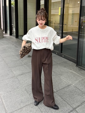 「Spick & Span（スピックアンドスパン）のアイテム」を使った、とらまめ(りなぎ)さん（レディース・153cm）の秋コーディネート