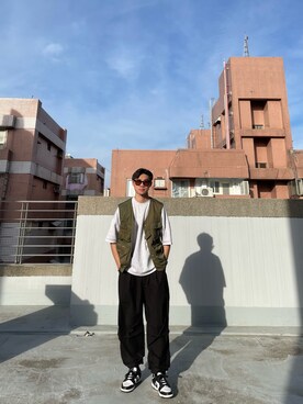 「Dickies（ディッキーズ）のアイテム（ブルゾン）」を使った、phil99さん（メンズ・173cm）の秋コーディネート