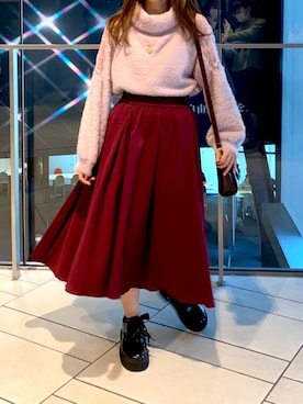 「名古屋モード学園」｜yuiさん（レディース・150cm）の冬コーディネート