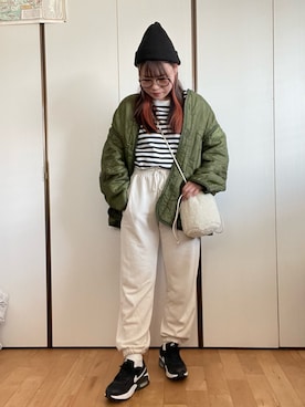 「エアーMAX」｜🫧hanamai🫧さん（レディース・154cm）の秋コーディネート