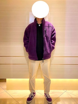 「coen（コーエン）のアイテム（ブルゾン）」を使った、reoさん（メンズ・172cm）の秋コーディネート