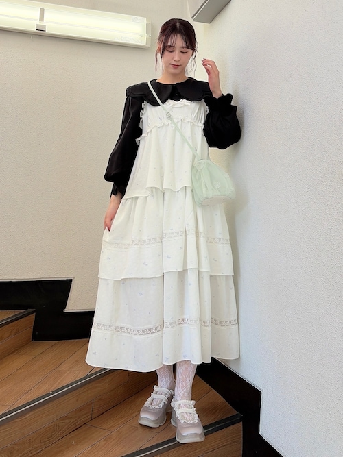 satin ribbon stitch sneaker（スニーカー）｜merry jenny（メリー