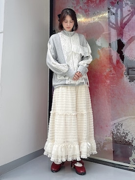 「merry jenny（メリージェニー）のアイテム」を使った、nanakaさん（レディース・163cm）の夏コーディネート