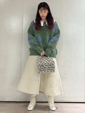 nanakaさん（レディース・163cm）の冬コーディネート