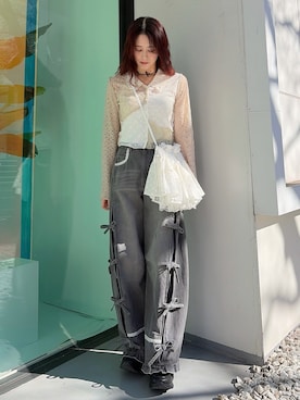 nanakaさん（レディース・163cm）の冬コーディネート