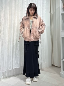 ギャザーリボンジャケット｜メリージェニー（merry jenny）公式通販
