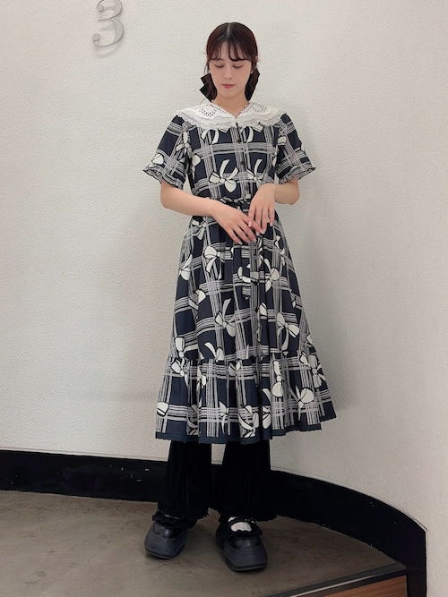 merryjenny ribbonレースワンピース merry jenny（メリージェニー）の「ribbonレースワンピース