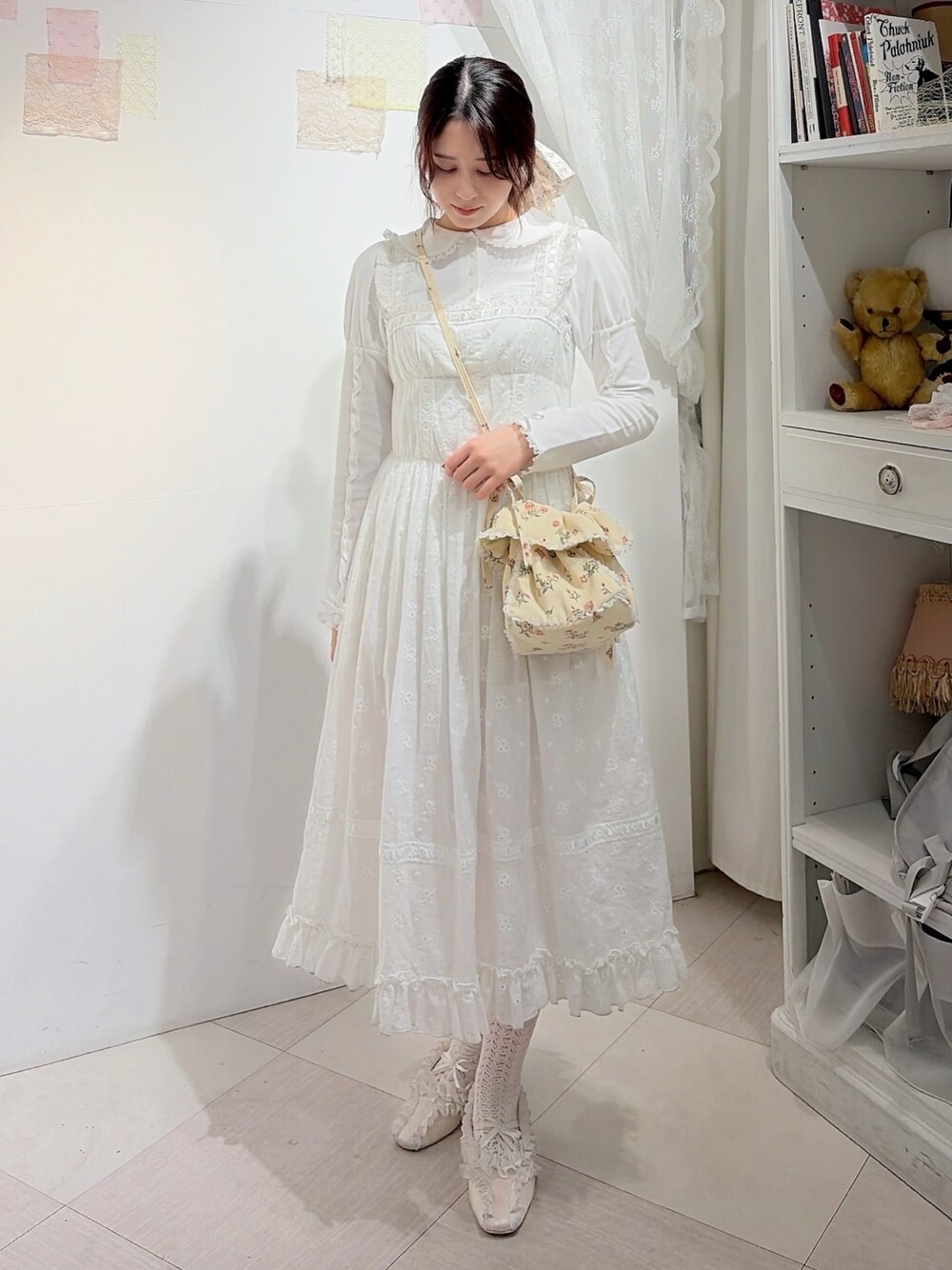 merry jenny（メリージェニー）の「frilly polo tops（ポロシャツ