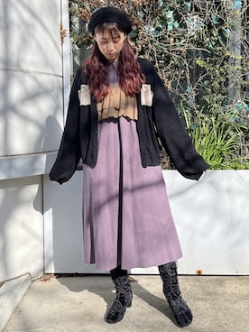 nanakaさん（レディース・163cm）の冬コーディネート