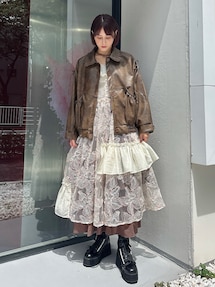 ギャザーリボンジャケット｜メリージェニー（merry jenny）公式通販