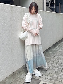 dreamingメッシュフレアスカート｜メリージェニー（merry jenny）公式