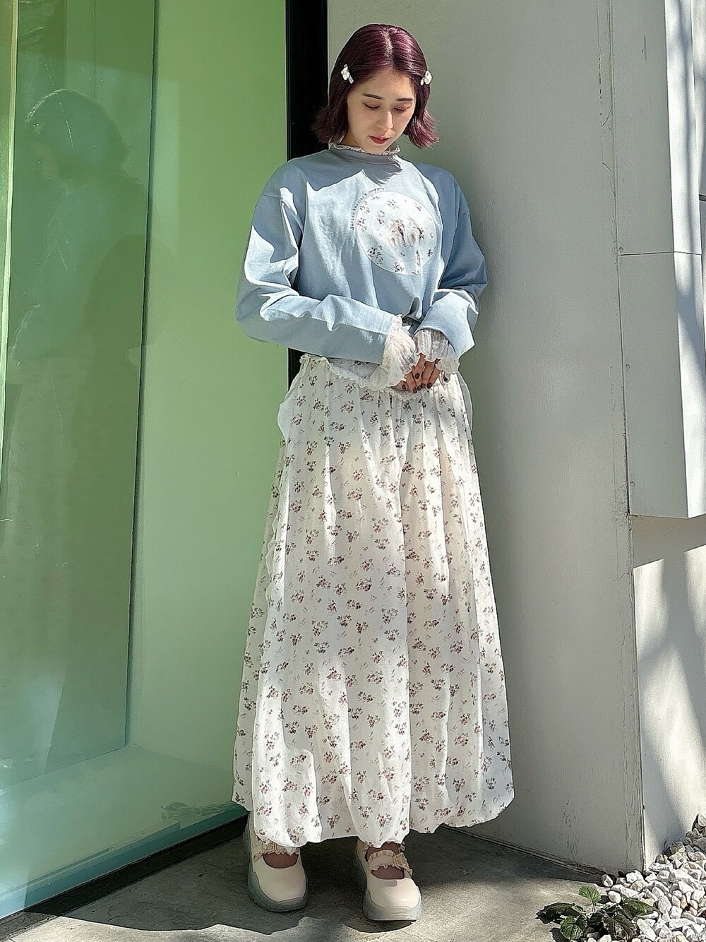 メリー フリルメッシュスニーカーサンダル[品番：MKSW0057609]｜merry