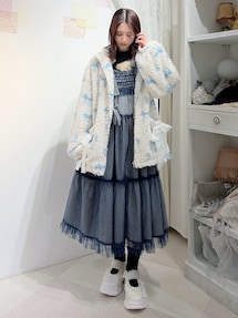 Fluffy Tulip Boa Blouson｜メリージェニー（merry jenny）公式通販