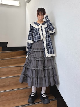 nanakaさん(レディース・163cm)の夏コーディネート