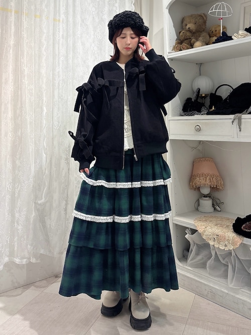 ribbon ribbon blouson（ブルゾン）｜merry jenny（メリージェニー）の