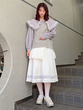 nanakaさん（レディース・163cm）の冬コーディネート