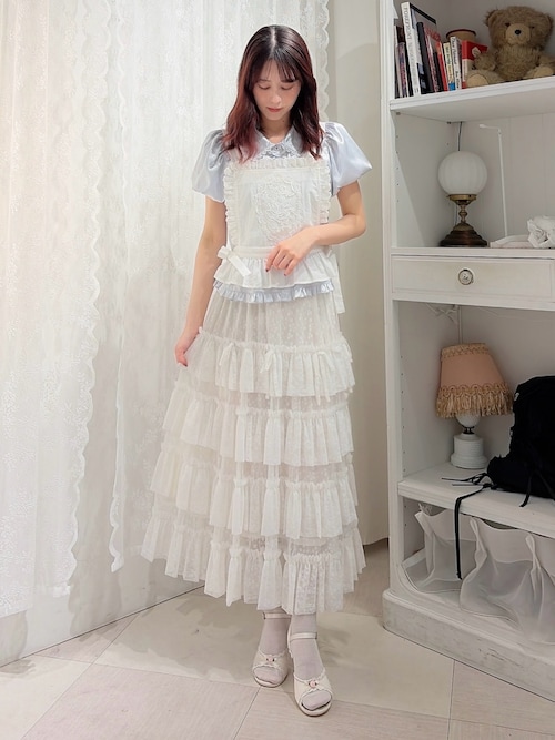 chesty♡フリルデザインニット♡ボーダー♡新品未使用 Chesty（チェスティ） ニット セーター シアーデザインフリルニット