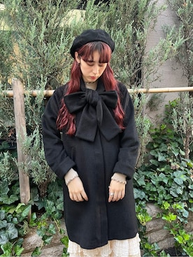 「merry jenny（メリージェニー）のcheckシアーテイアードスカート（スカート）」を使った、nanakaさん（レディース・163cm）の夏コーディネート