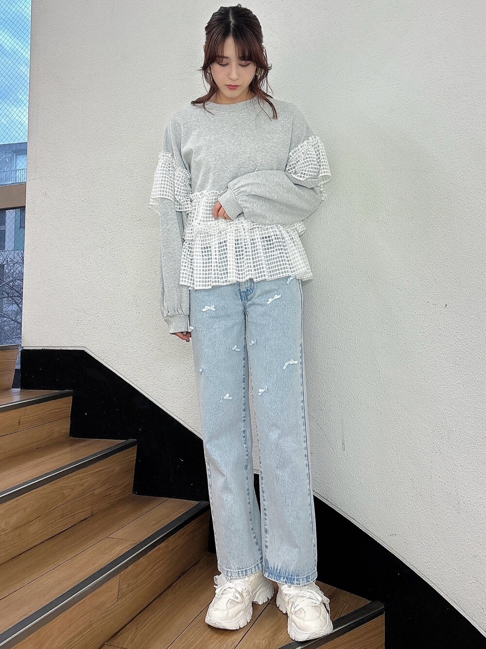 パンツ merry 50%OFF】BOTANICAL JACQUARD PANTS – Shinzone