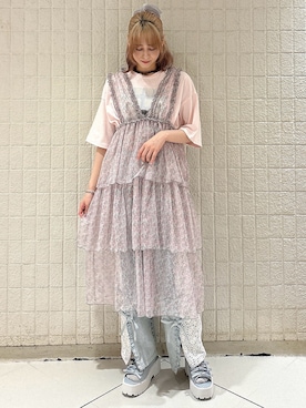 nanakaさん（レディース・163cm）の夏コーディネート