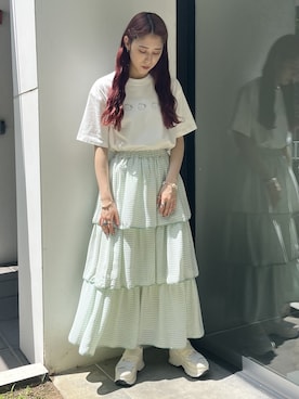 nanakaさん（レディース・163cm）の夏コーディネート