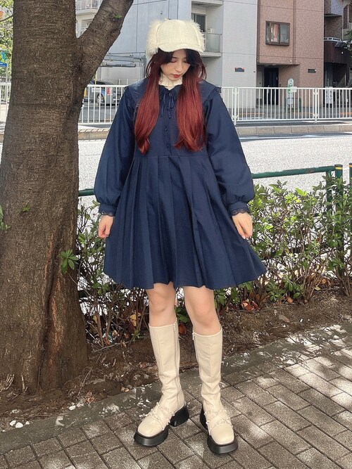 メリージェニーフリルブーツ
