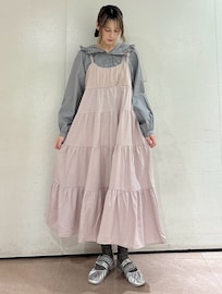 「チュールリボン」｜nanakaさん（レディース・163cm）の秋コーディネート